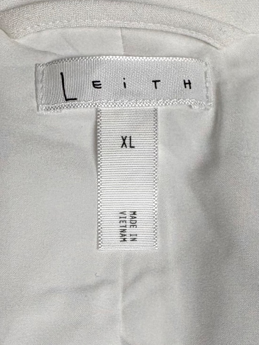 Leith Oversized Blazer White Size 16 or XL - Picture 6 of 9